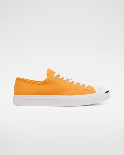 Zapatos Bajos Converse Jack Purcell Twill Para Mujer - Blancas/Naranjas | Spain-3157